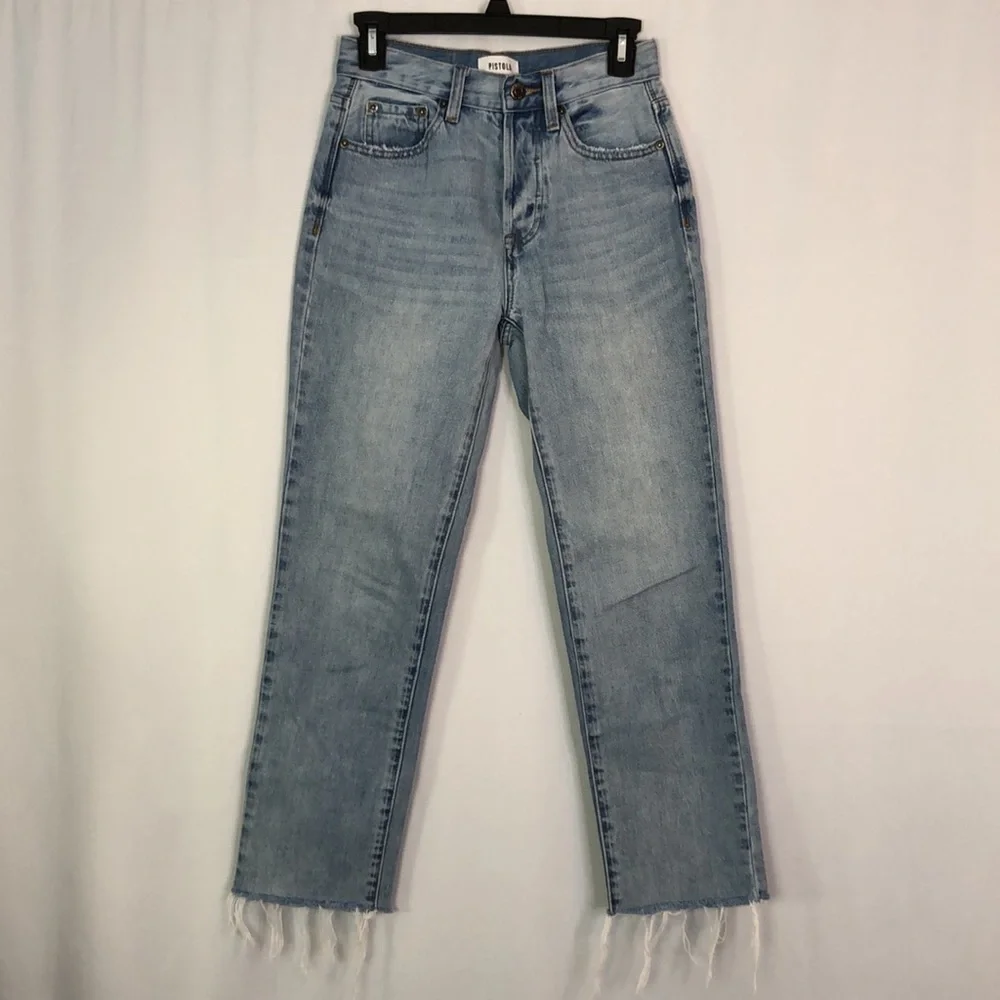 PISTOLA MONROE HIGH RISE CIGARETTE - MONET VINTAGE JEAN Size 24